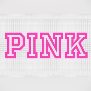 Vintage PINK Victoria's Secret Heather Gray Logo Leggings